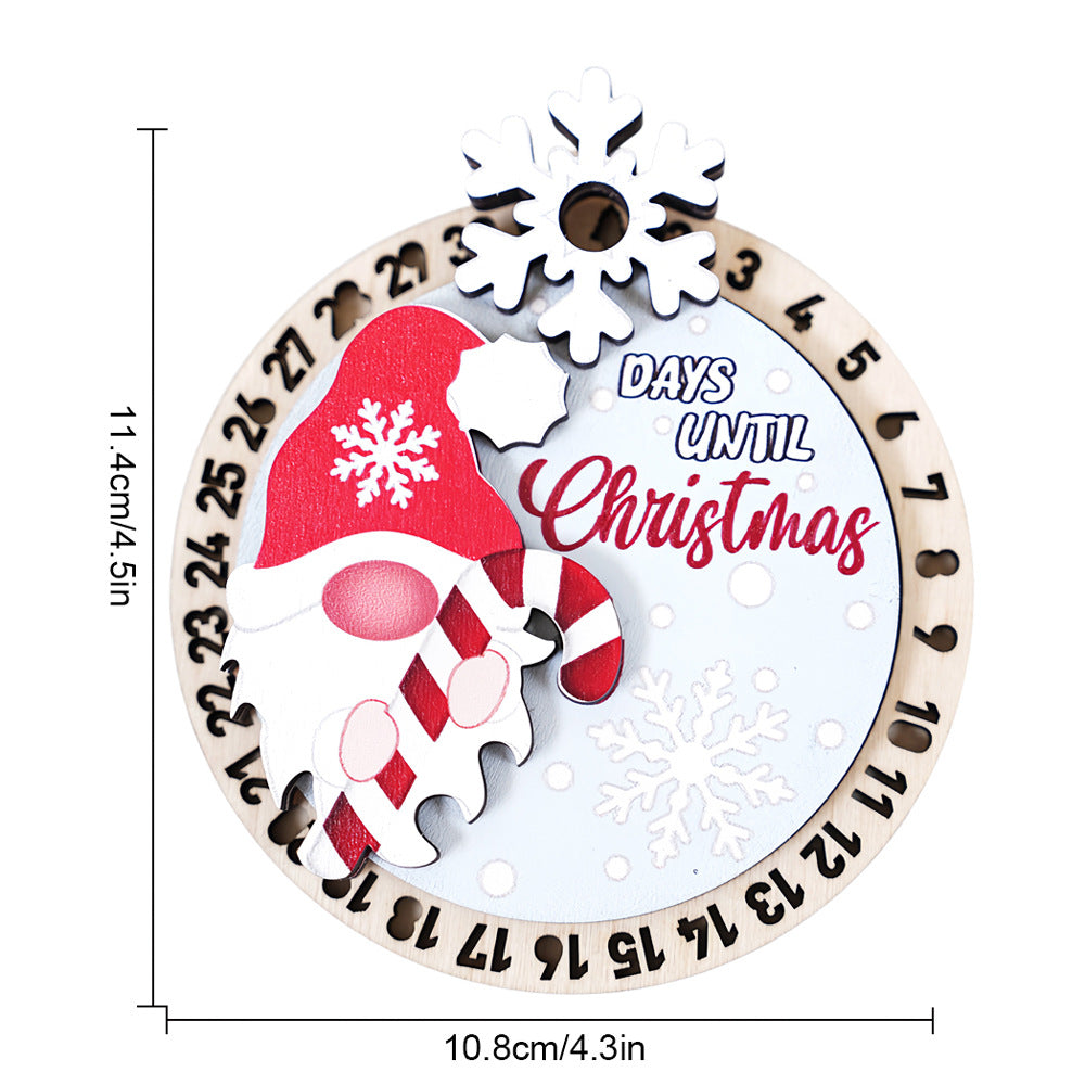 Wholesale Christmas 3D Countdown Photo Frame Magnetic Fridge Magnet